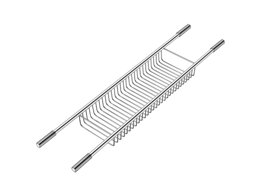 Σπογγοθήκη Μπανιέρας W60xD14xH5,5 Chrome  Sanco Shower Baskets 0171-A03