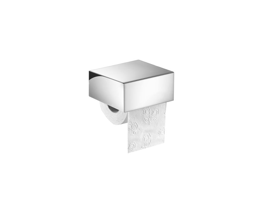 Χαρτοθήκη με Καπάκι W13xD11xH6 cm Ορείχαλκος Chrome Sanco Toilet Roll Holders Pro 0854-A03