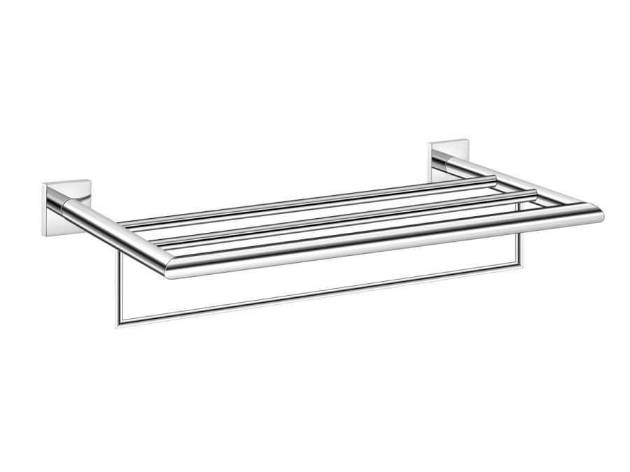 Ραφιέρα Πετσετών W60xD22xH12 εκ. Χρωμέ Sanco Towel Racks 0961-A03