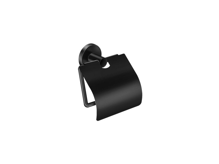 Χαρτοθήκη με Καπάκι Sanco Ergon Black Mat 25917-M116