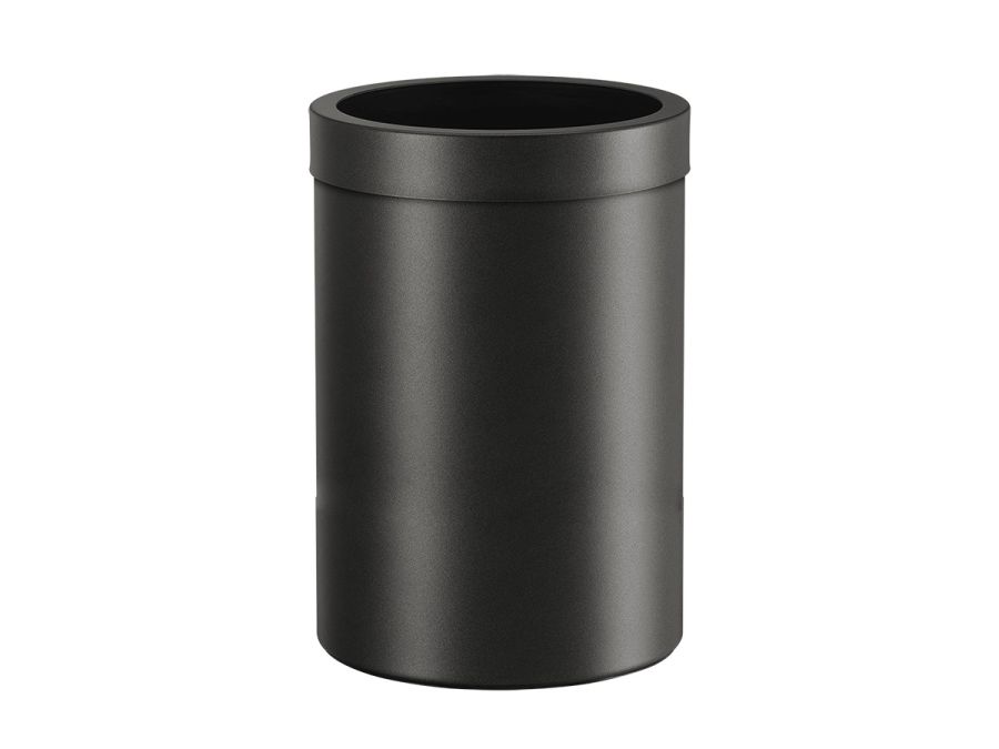 Χαρτοδοχείο Ανοιχτό 12lt Sanco Open Bins Brass Graphite Dark 90664-122