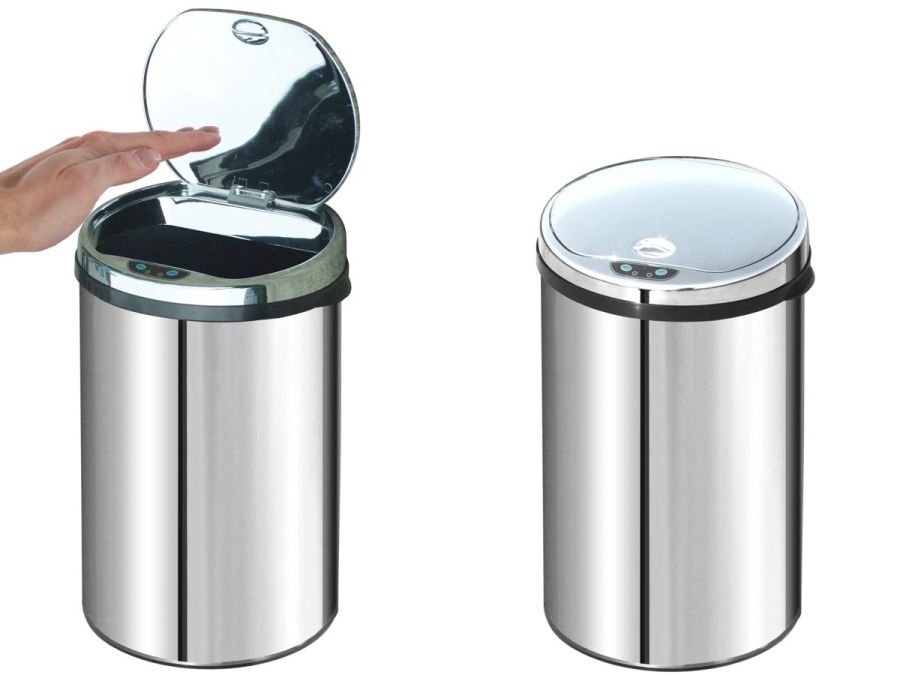 Αυτόματος Κάδος με φωτοκύτταρο Inox Elegant Dhole 30lt  EAD100130