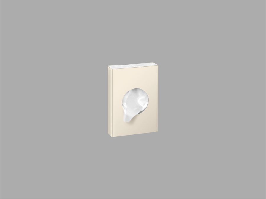 Sanco Tissue Dispensers Θήκη για σακουλάκια υγιεινής (AISI 304) Μπεζ ματ 00098-Μ102