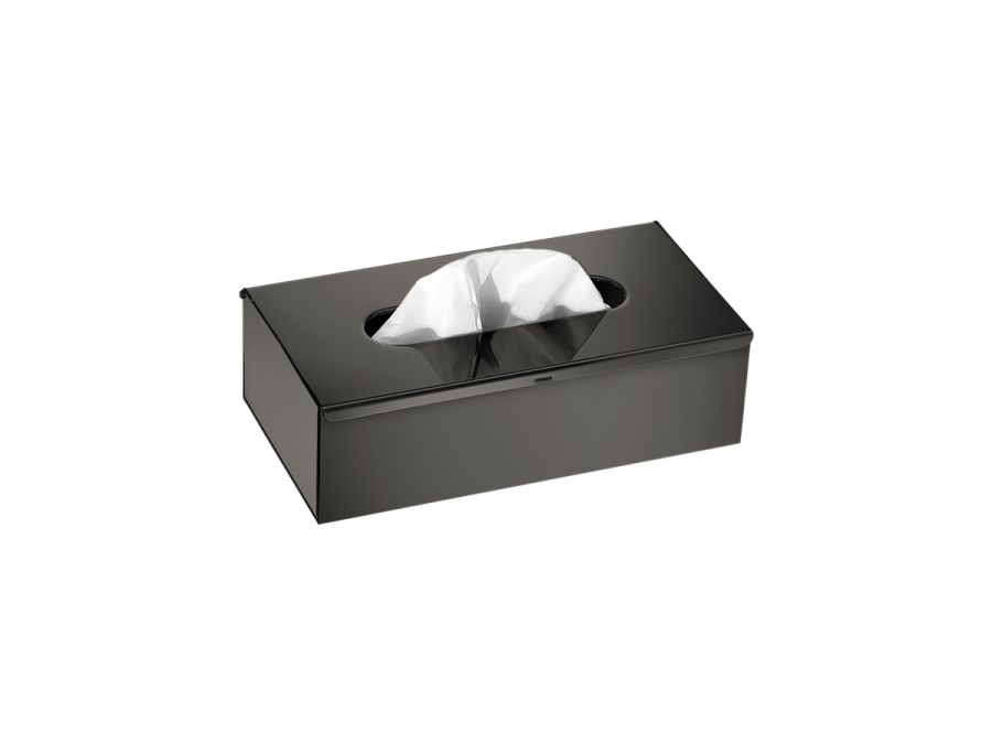 Sanco Tissue Dispensers Tissue Box Free standing | Wall mounted (AISI 304) PVD gun metal γυαλιστερό 00102-PVD-05PL