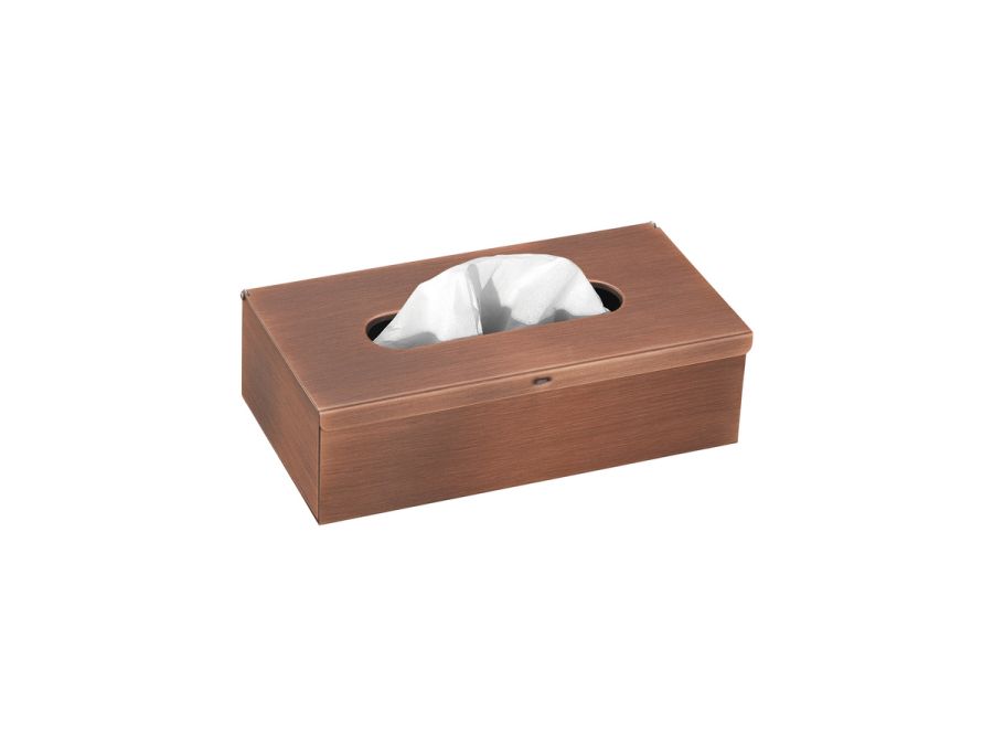 Sanco Tissue Dispensers Tissue Box Free standing | Wall mounted (AISI 304) Χάλκινο ματ 00102-Μ26