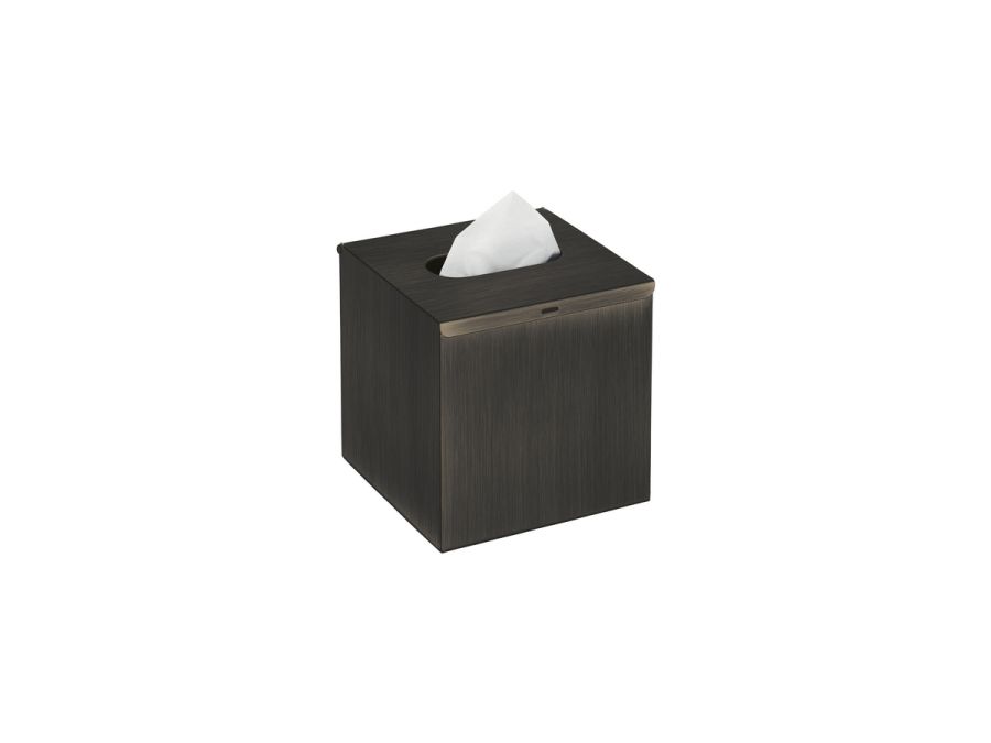 Sanco Tissue Dispensers Tissue Box Free standing | Wall mounted (AISI 304) Σκούρο μπρονζέ ματ 00106-DM25
