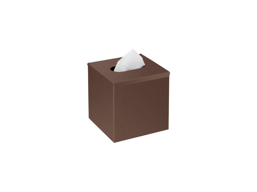 Sanco Tissue Dispensers Tissue Box Free standing | Wall mounted (AISI 304) Wenge ανάγλυφο 00106-Α75