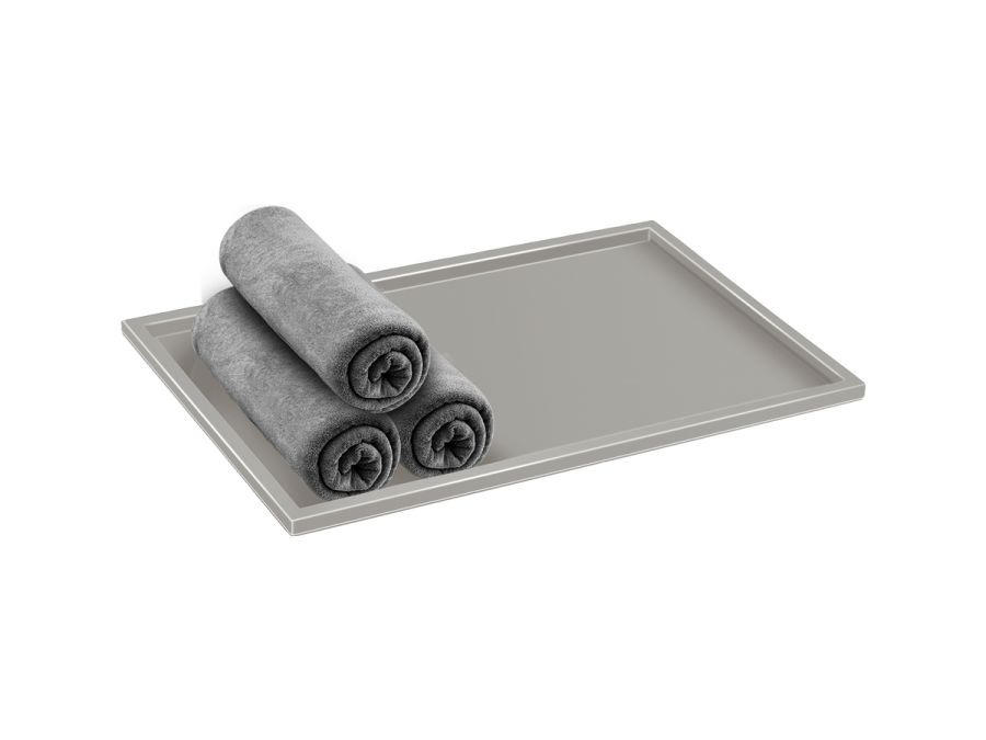 Sanco Hotel Amenities Guest Towel Tray Γκρι τσιμέντου ματ 00136-M104