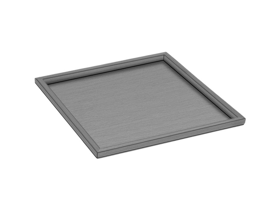 Sanco Hotel Amenities Coffee Tray PVD gun metal βουρτσιστό 00137-PVD-05BR