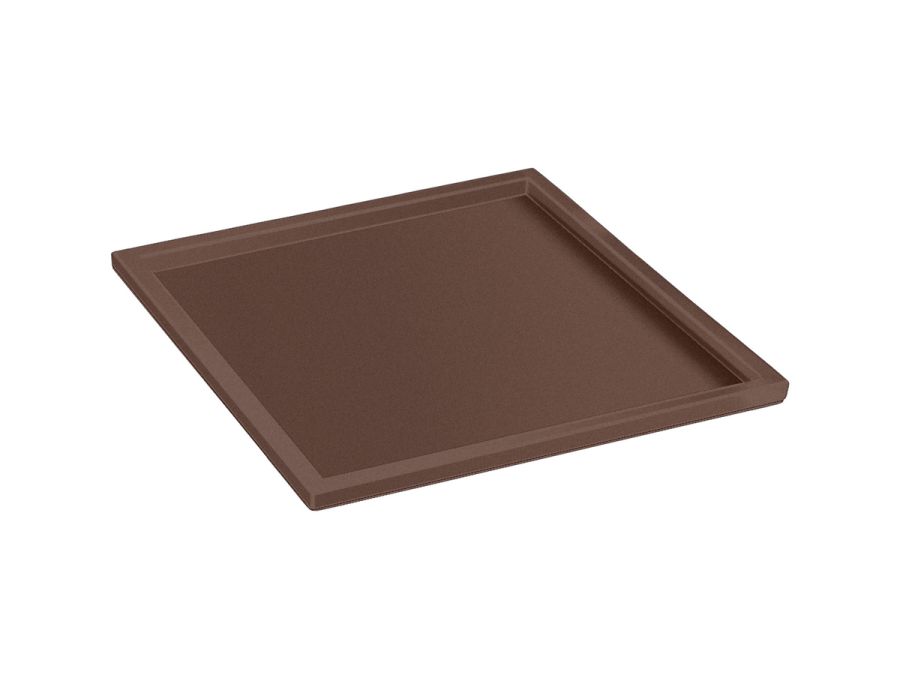 Sanco Hotel Amenities Coffee Tray Wenge ανάγλυφο 00137-Α75