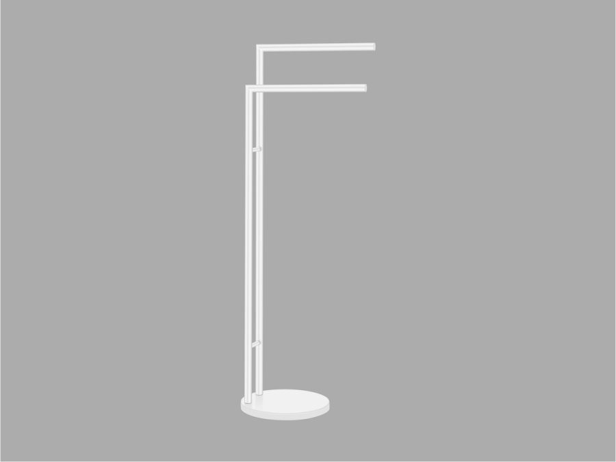 Sanco Towel Stands Καλόγερος Λευκό ματ 00519-Μ101