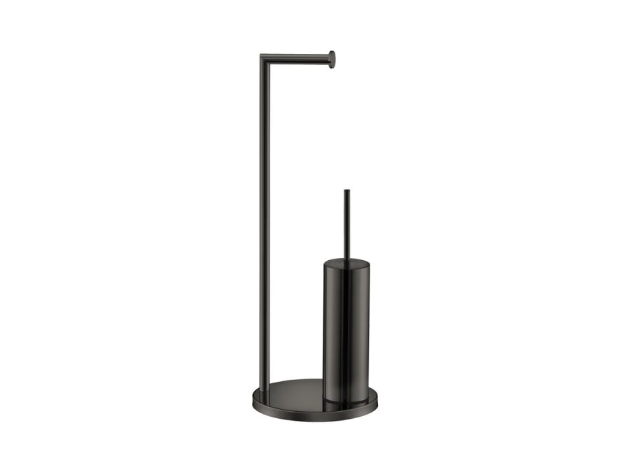 Sanco Towel Stands Καλόγερος PVD gun metal γυαλιστερό 00542-PVD-05PL