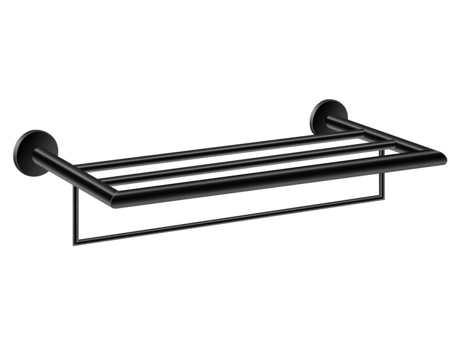 Sanco Towel racks Ραφιέρα Πετσετών Μαύρο ματ 00911-Μ116