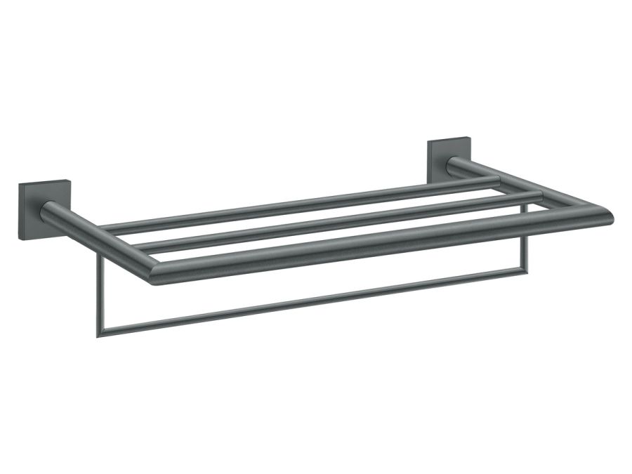 Sanco Towel racks Ραφιέρα Πετσετών Ανθρακί ανάγλυφο 00961-Μ118