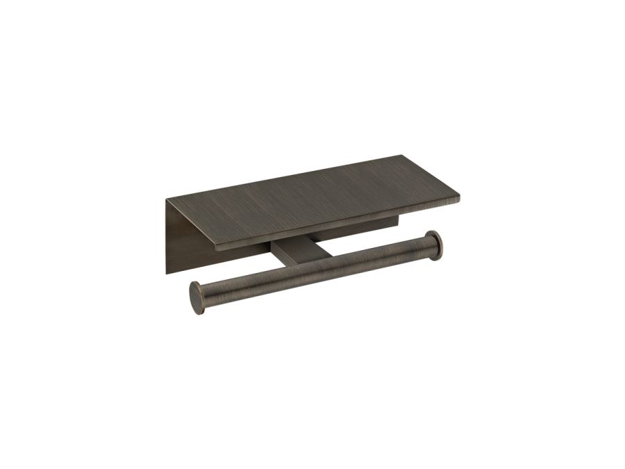 Sanco Academia Διπλή Χαρτοθήκη με καπάκι Σκούρο μπρονζέ ματ 21827-DM25