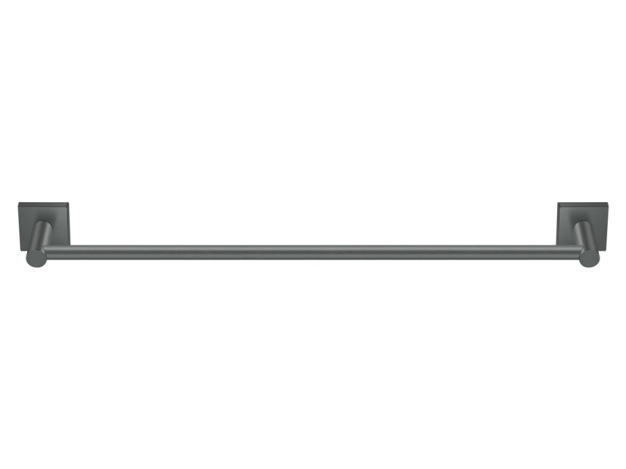 Sanco Iconic Single Towel Rail Ανθρακί ανάγλυφο 26704-Μ118
