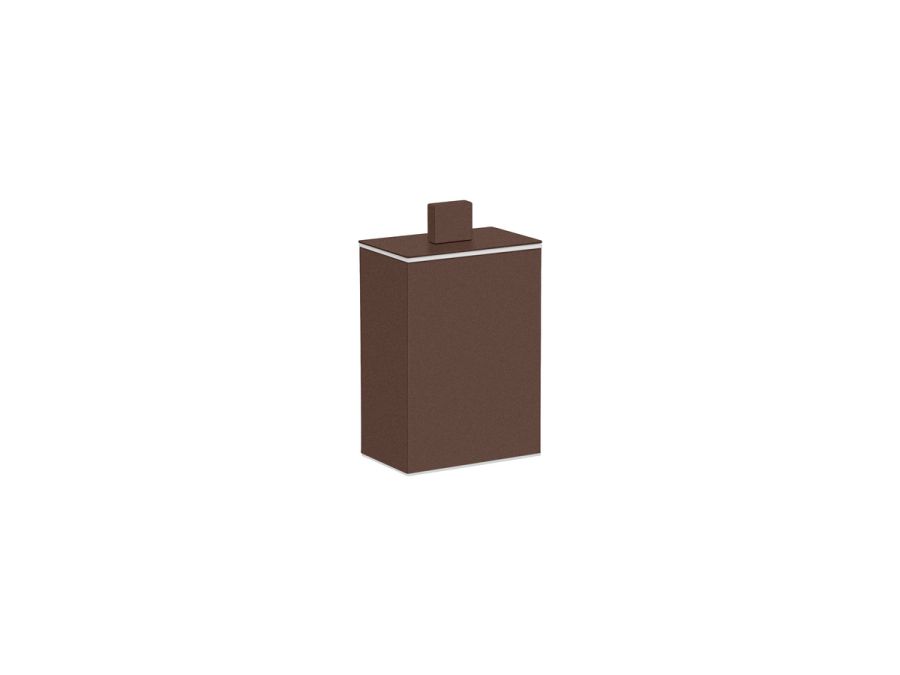 Sanco Bathroom Set Cosmetic Box Wenge ανάγλυφο 80102-Α75