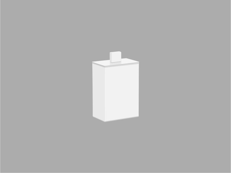 Sanco Bathroom Set Cosmetic Box Λευκό ματ 80102-Μ101