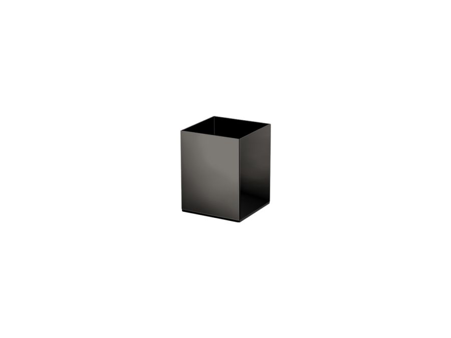 Sanco Bathroom Set Επικαθήμενη Ποτηροθήκη PVD gun metal γυαλιστερό 90152-PVD-05PL