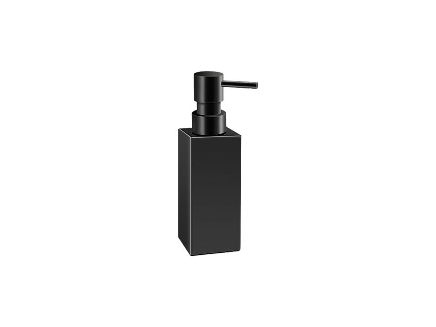 Sanco Bathroom Set Επικαθήμενο Ντισπένσερ Μαύρο ματ 90353-Μ116
