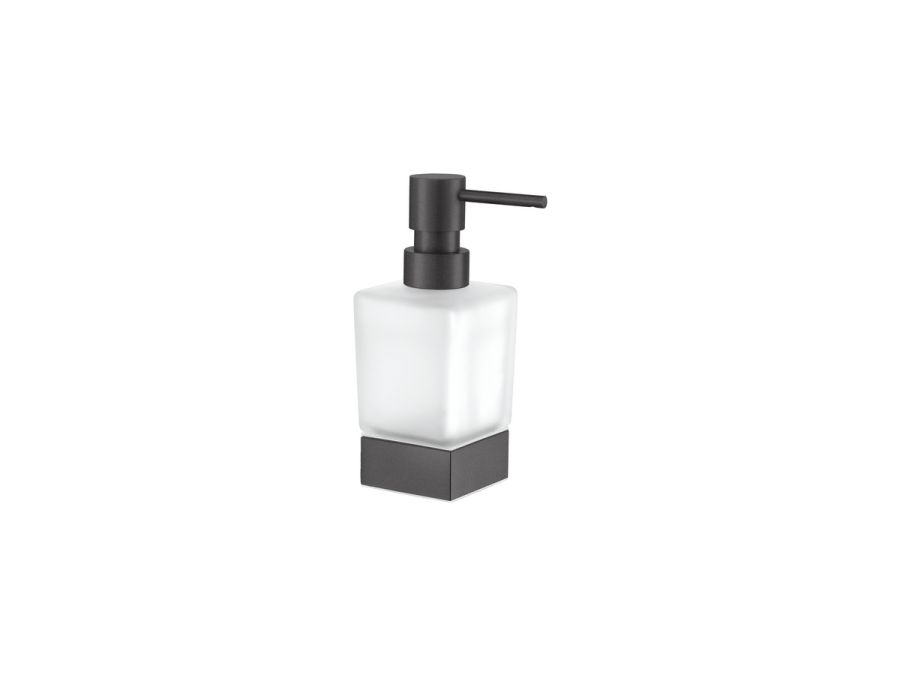 Sanco Bathroom Set Επικαθήμενο Ντισπένσερ Σκούρο γραφίτη 90355-122