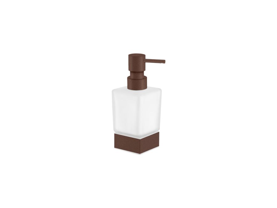 Sanco Bathroom Set Επικαθήμενο Ντισπένσερ Wenge ανάγλυφο 90355-Α75