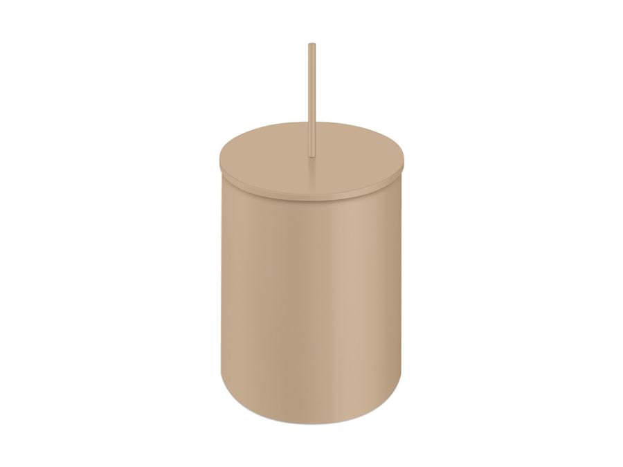 Sanco Waste Bins Χαρτοδοχείο 5lt Μόκα ματ 90606-M103