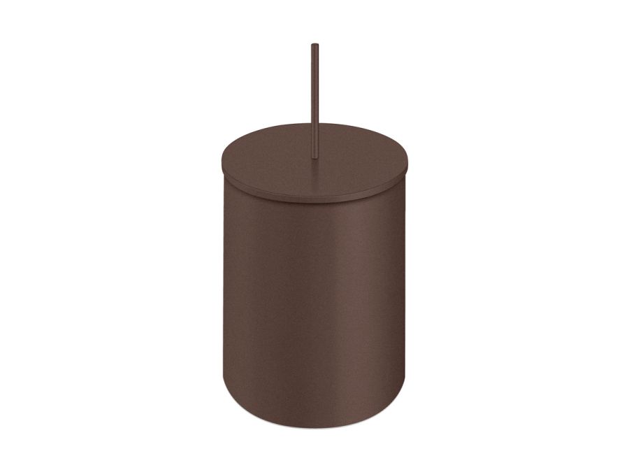 Sanco Waste Bins Χαρτοδοχείο 5lt Wenge ανάγλυφο 90606-Α75