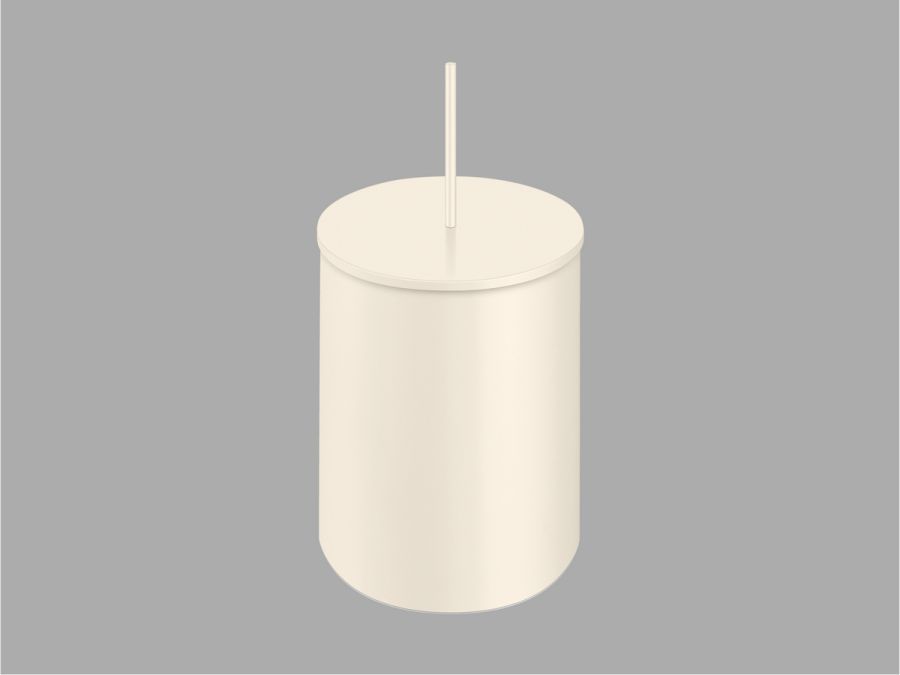 Sanco Waste Bins Χαρτοδοχείο 5lt Μπεζ ματ 90606-Μ102