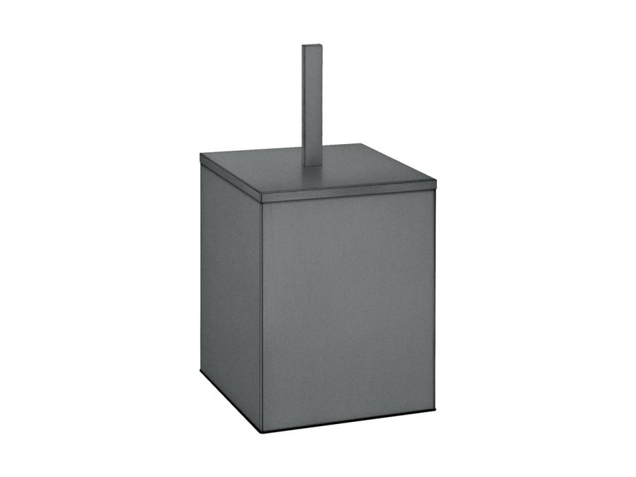Sanco Waste Bins Χαρτοδοχείο Ανθρακί ανάγλυφο 90653-Μ118