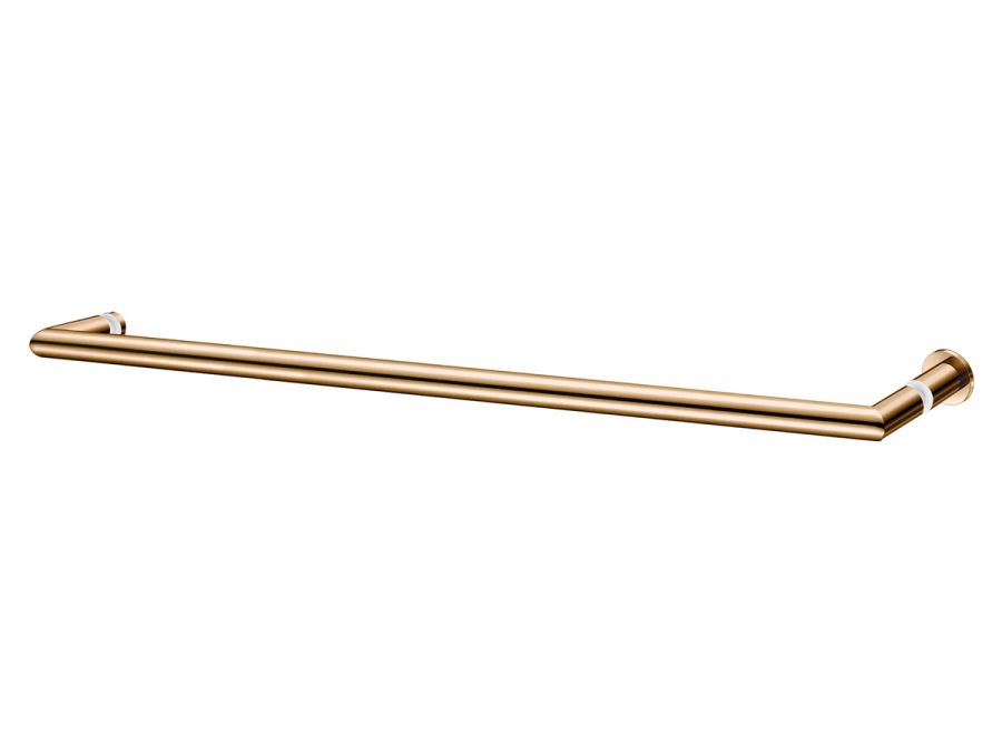 Sanco Glass Door Accessories Λαβή / πετσετοθήκη PVD θερμό μπρονζέ γυαλιστερό GL0715-PVD-01PL