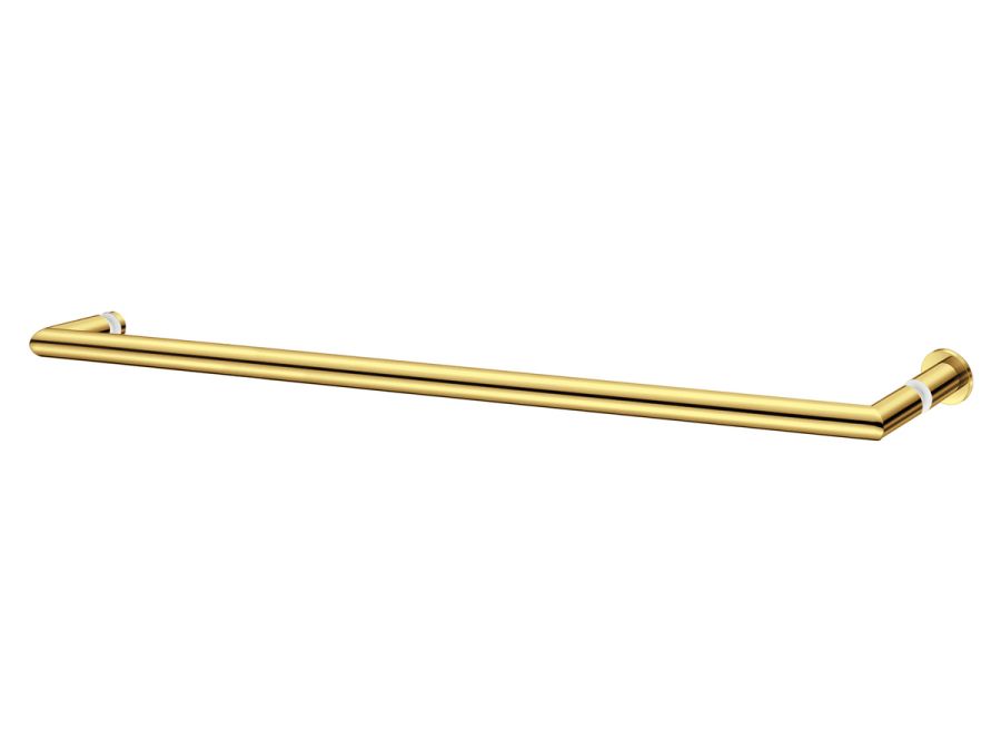 Sanco Glass Door Accessories Λαβή / πετσετοθήκη PVD χρυσό ορείχαλκο γυαλιστερό GL0715-PVD-02PL