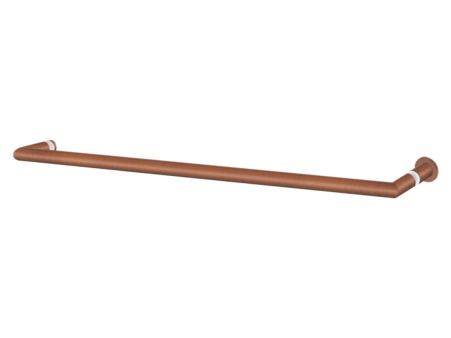 Sanco Glass Door Accessories Λαβή / πετσετοθήκη Χάλκινο ματ GL0715-Μ26