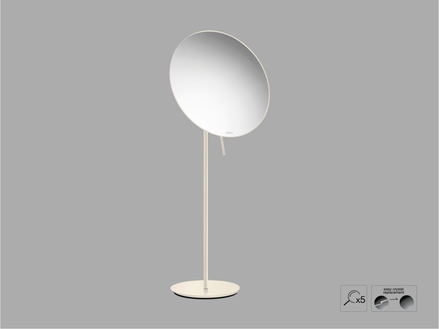 Sanco Cosmetic mirrors Μεγεθυντικός καθρέπτης x5 Μπεζ ματ MR-766-Μ102