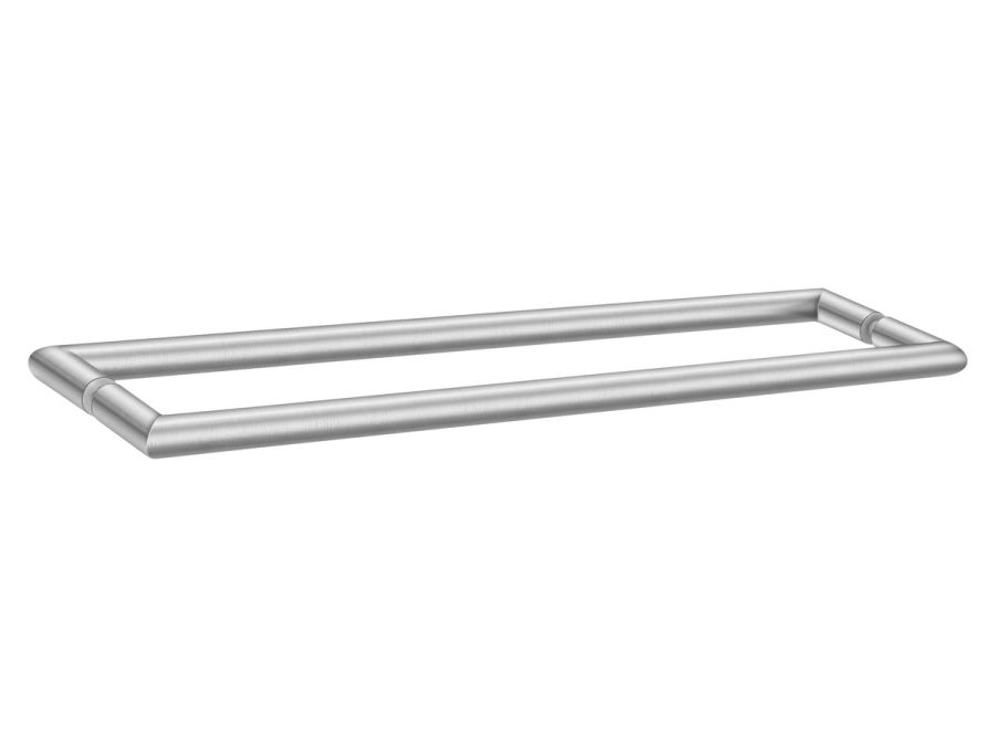 Sanco Glass Door Accessories Διπλή Λαβή / Πετσετοθήκη PVD νίκελ ατσάλι SET-GL0715-PVD-11BR
