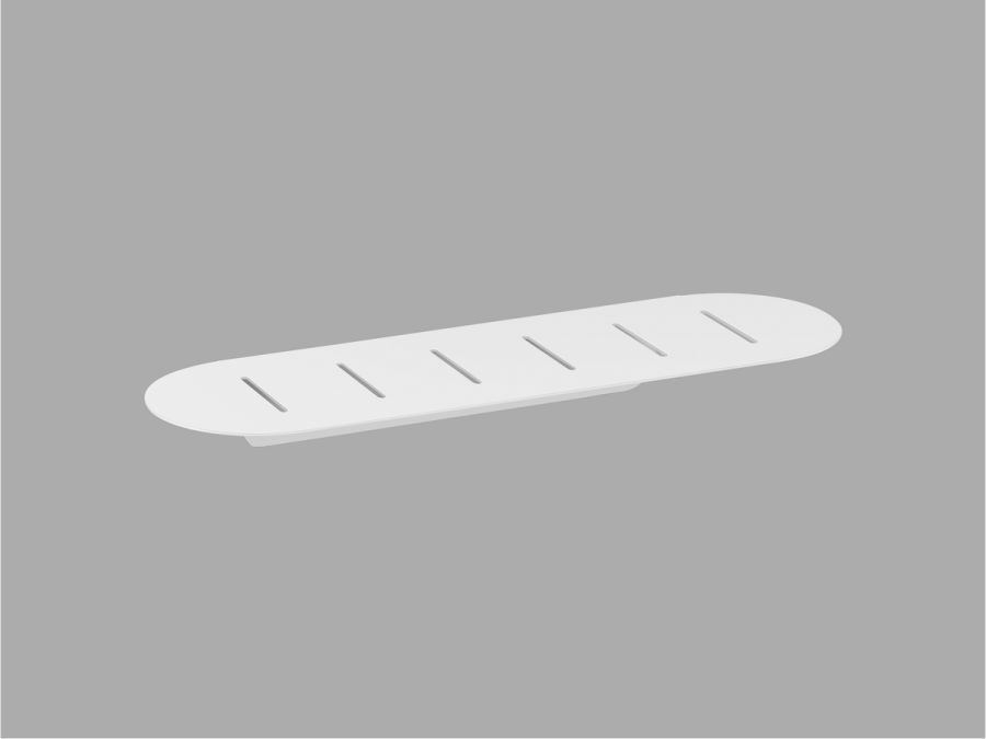 Sanco Shower Shelves Σπογγοθήκη (AISI 304) Λευκό ματ SH-0301-Μ101