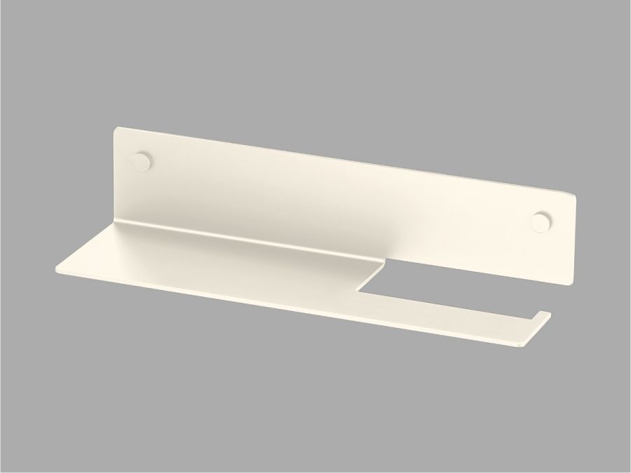 Sanco Shelves Ράφι με Χαρτοθήκη Μπεζ ματ SH-0504-Μ102