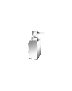 Dispenser Αντλία Σαπουνιού 500ml Επιτοίχιο 8x6,5x16,5 cm Brass Chrome Sanco Metallic Bathroom Set 91354-A03