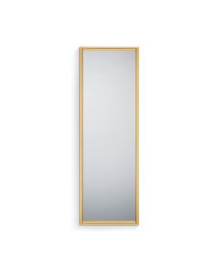Καθρέπτης Επίτοιχος  Π50*Υ150εκ. Χρυσαφί  MDF Mirrors & More Gold Melli 1600279