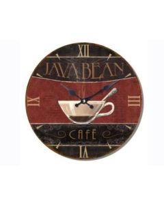Ρολόι Επίτοιχο Ø34cm Java Bean Café  Etoile NN162504