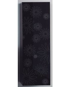 Στήλη Μπάνιου 120 εκ. Μαύρο Λουλούδι ECO EXTRAS FT22.120.002BF 