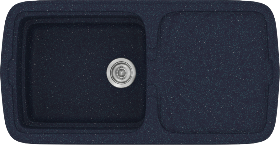 Sanitec Νεροχύτης 306 Classic 96×51 306-18-Granite-Blue