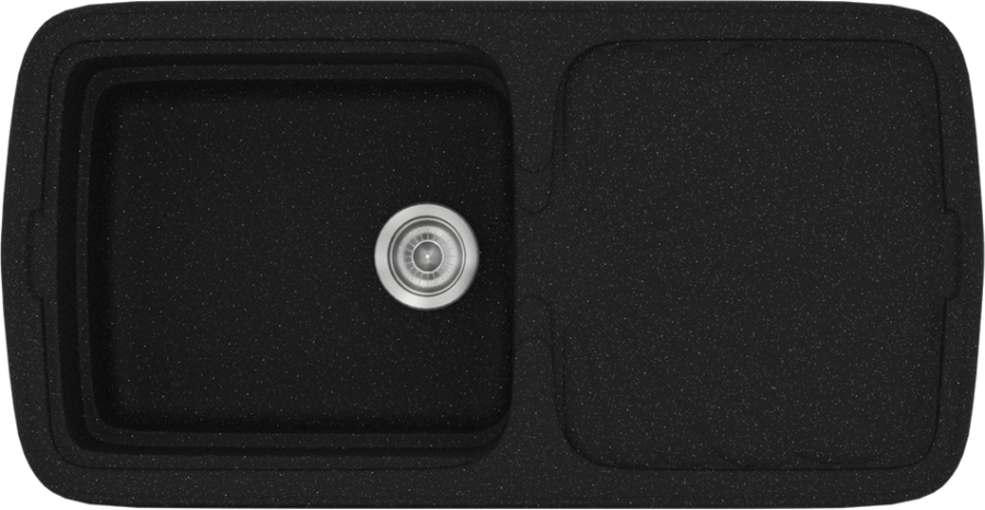 Sanitec Νεροχύτης 306 Classic 96×51 306-22-Metallic-Space