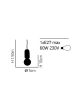 SE 149-RE IRIS PENDANT LAMP RED Γ5 HOMELIGHTING 77-3577