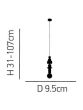HL-3544-1 GABRIEL OLD COPPER PENDANT HOMELIGHTING 77-3830