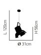 HL-3600-1XL ARLEN WHITE  PENDANT HOMELIGHTING 77-4251