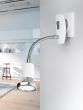 Φωτιστικό Πρίζας με διακόπτη Spot Led 3w Warm White 240lm Λευκό -Χρωμέ Eglo Mini 4 92934 