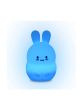 Φωτιστικό Νυχτός Φορητό Σιλικόνης Επαναφορτιζόμενο USB RGB Mini Light Ango Rabbit ANG-211