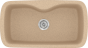 Sanitec Νεροχύτης 321 Classic 83×51 321-10-Granite-Beige