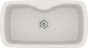 Sanitec Νεροχύτης 321 Classic 83×51 321-14-Metallic-Ice